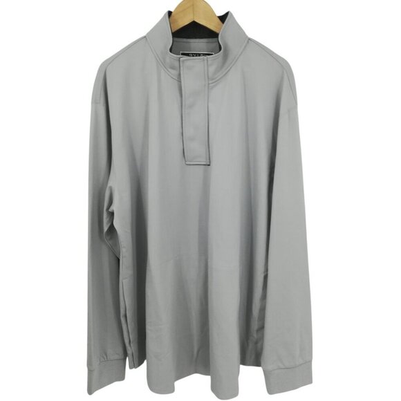 BYLT Elite Fairway Pullover Performance Golf  1/4 Zip Jacket Size XXL Gray New - Picture 1 of 14